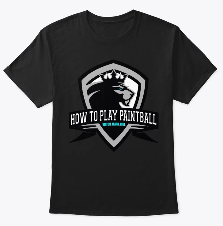 how to play paintball classic tshirt